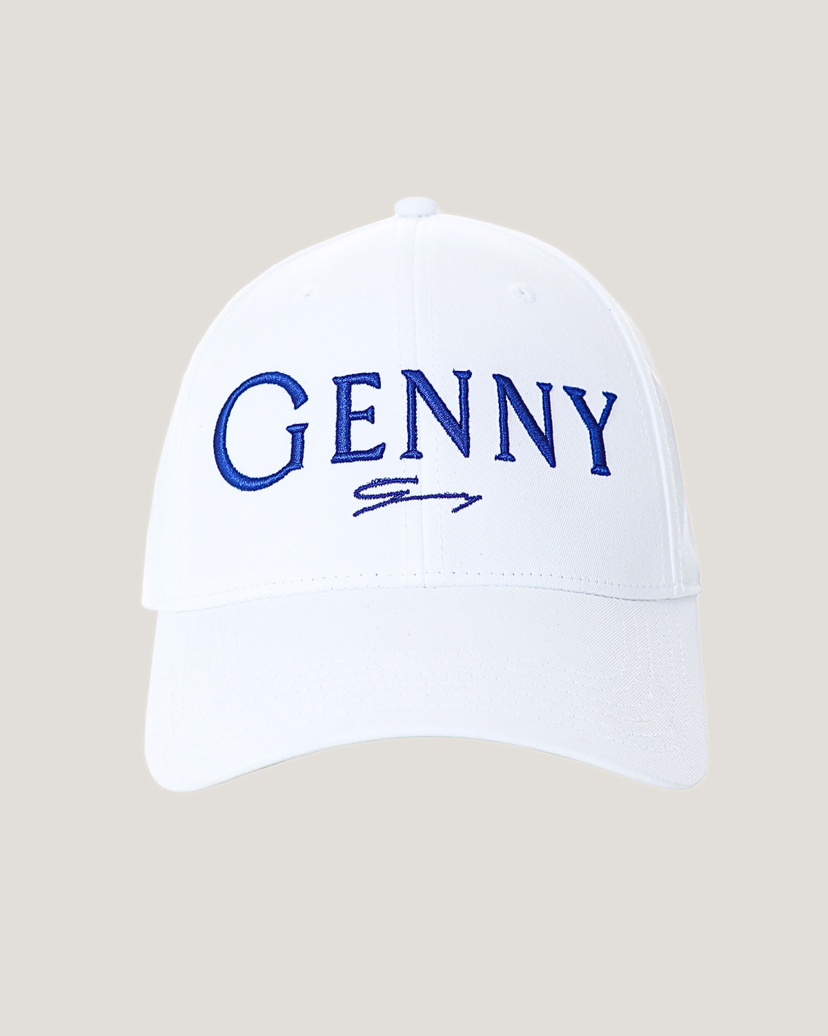 Mykonos Cap with Embroidered Logo | Ricercabili, Spring Summer 2025 Collection, Highlights | Genny