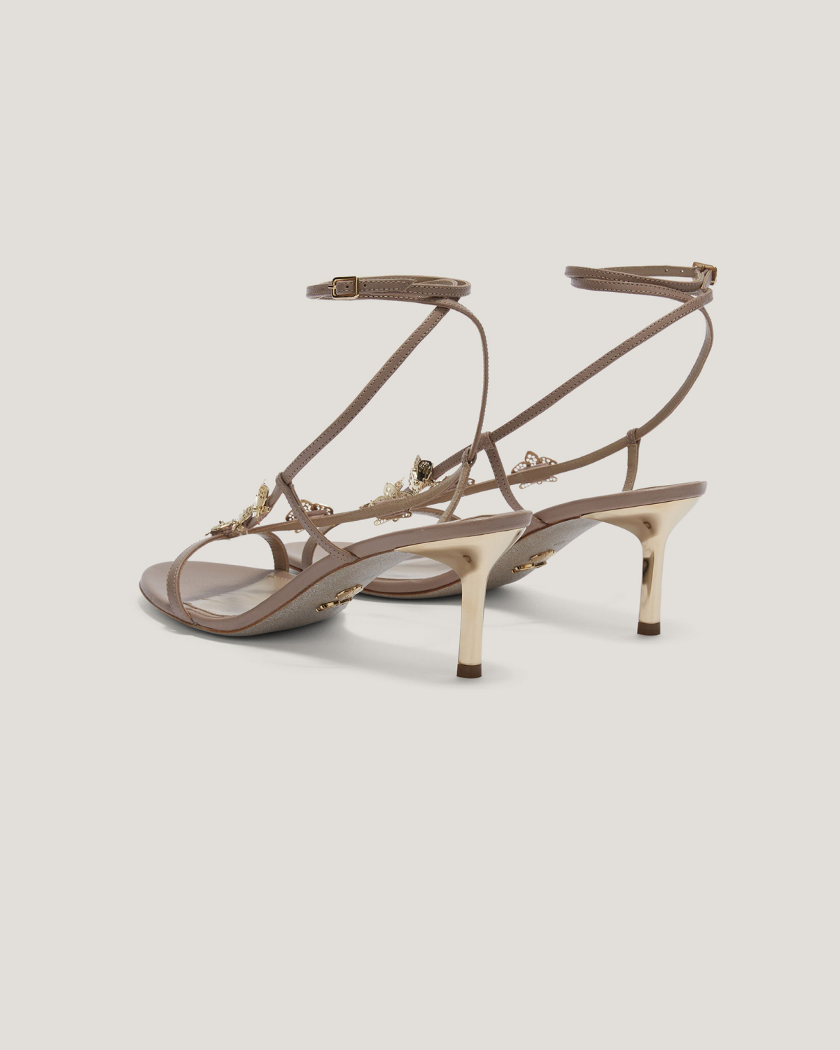 Sandals with orchids | Shoes , Sandals | Genny
