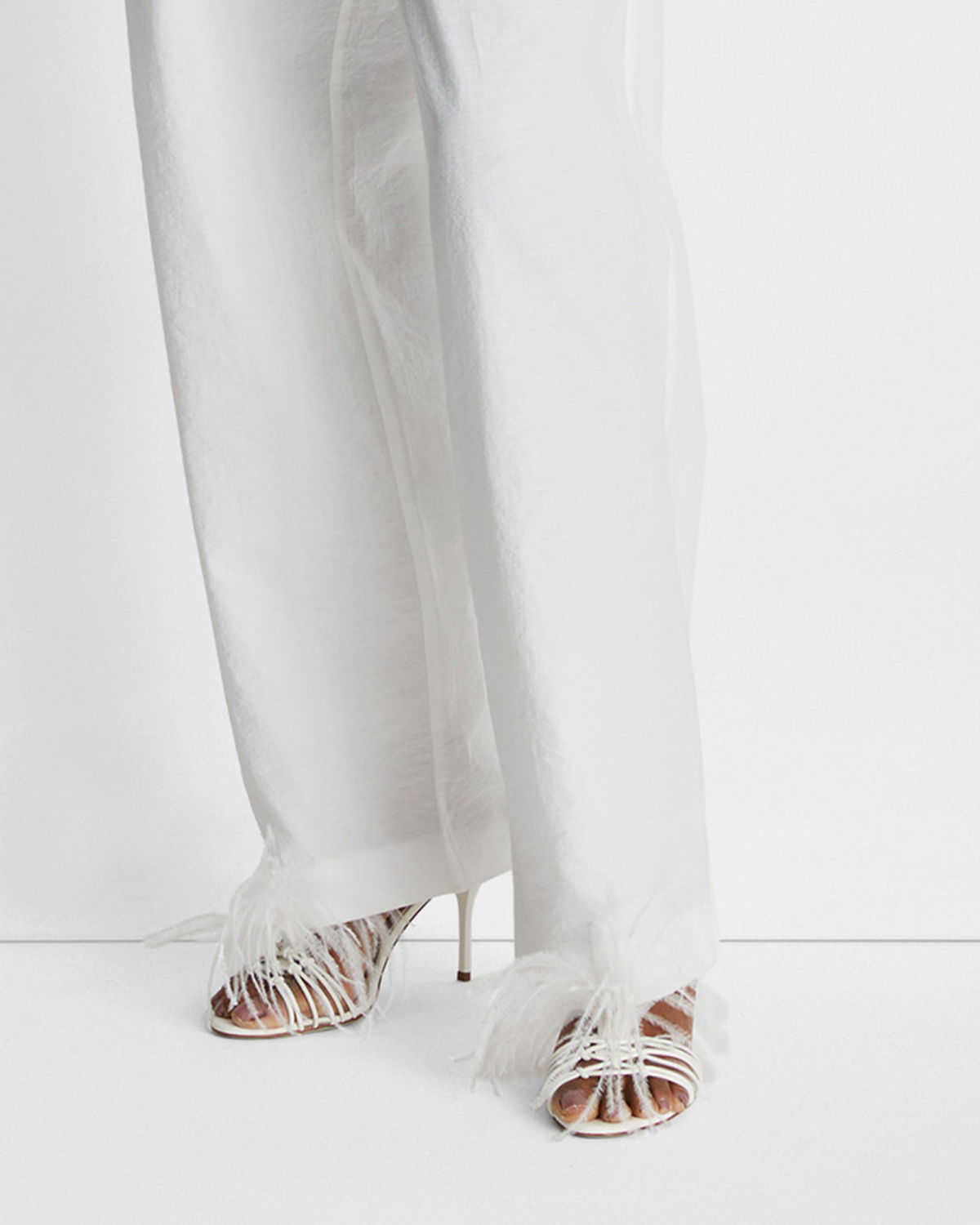 Feathered Sandal | Sandals | Genny