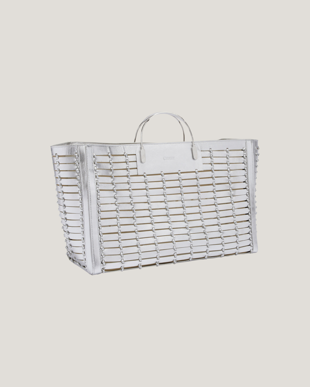 Laminated leather Genny tote bag | Bags | Genny