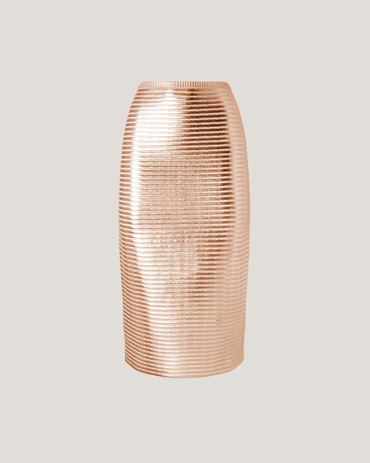 Laminated Midi Skirt | | Genny