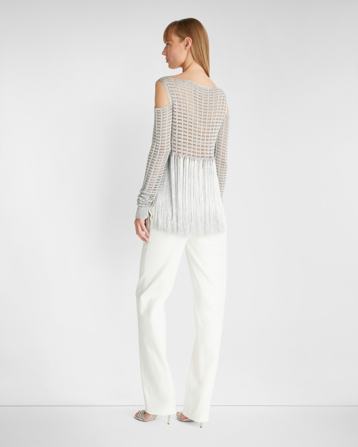 Fringed knit top | | Genny
