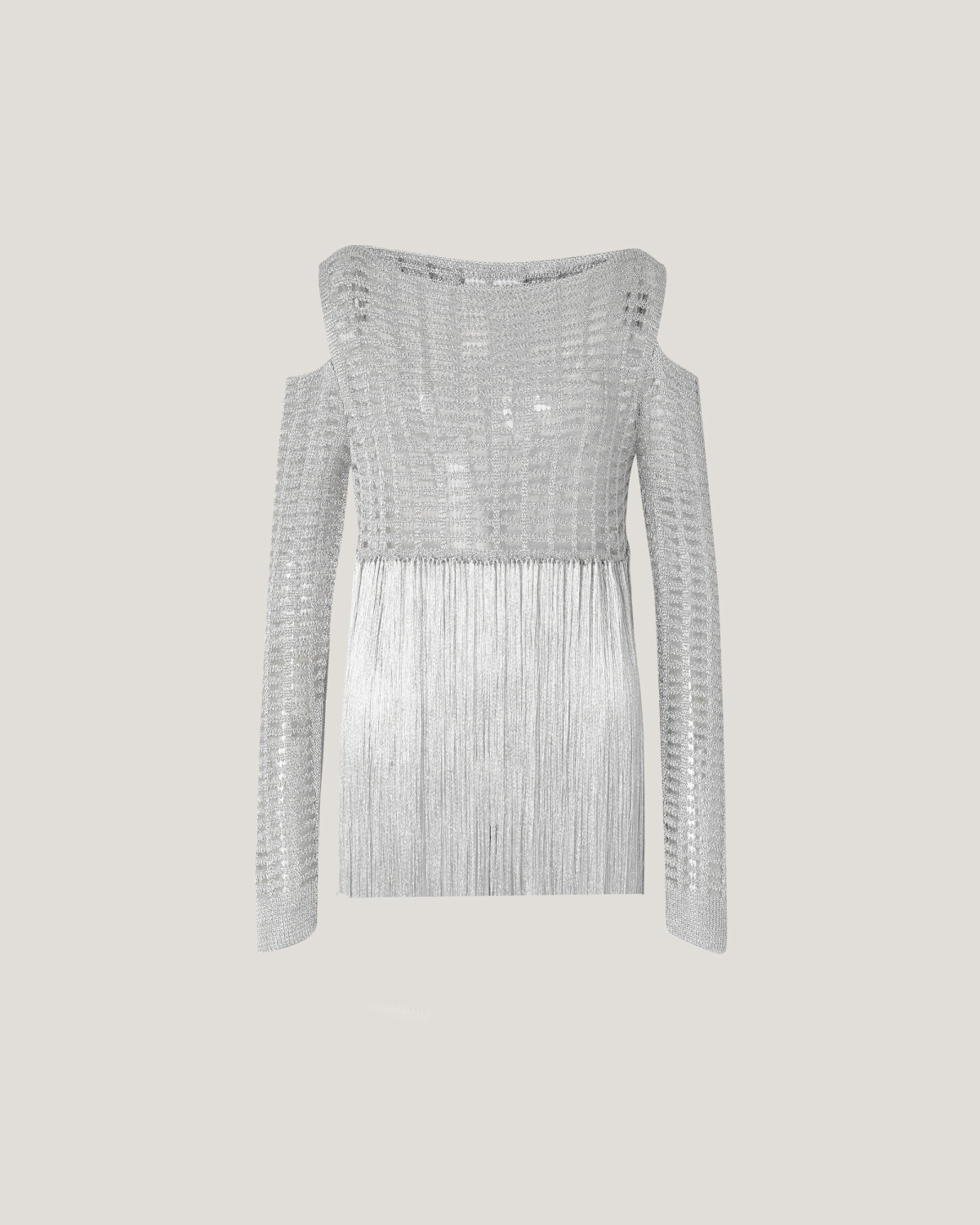 Fringed knit top | | Genny
