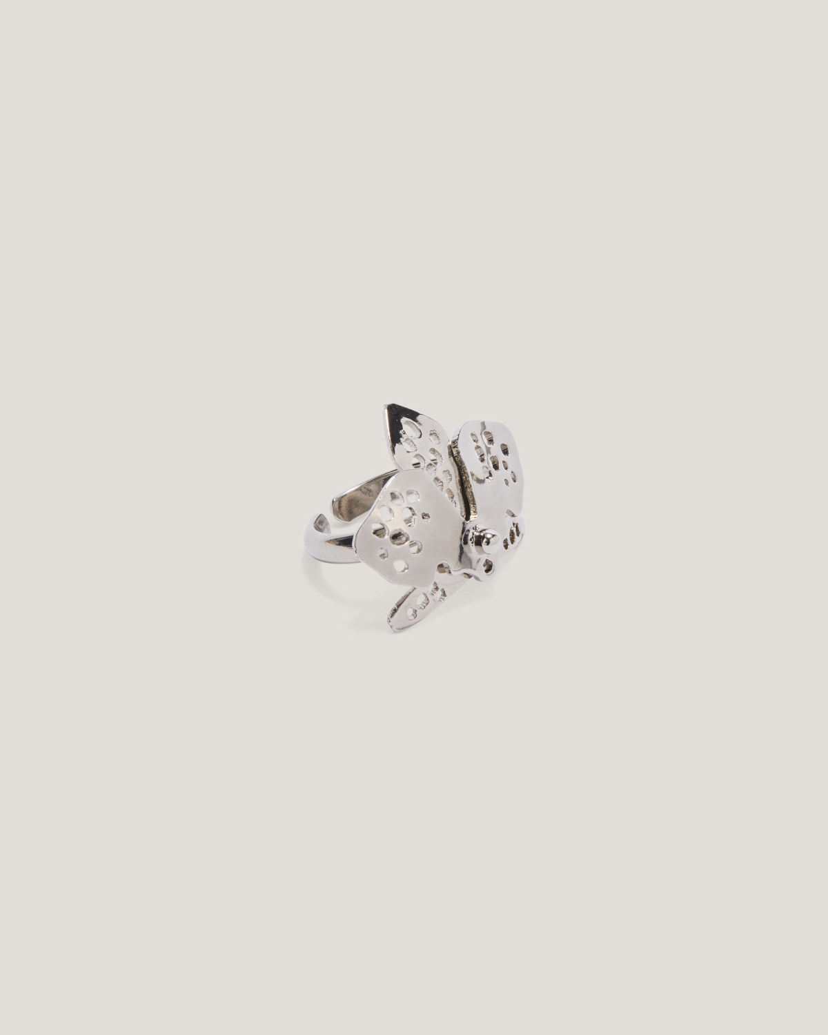 Small perforated Orchid ring | Jewelry, Rings, Accessories | Genny