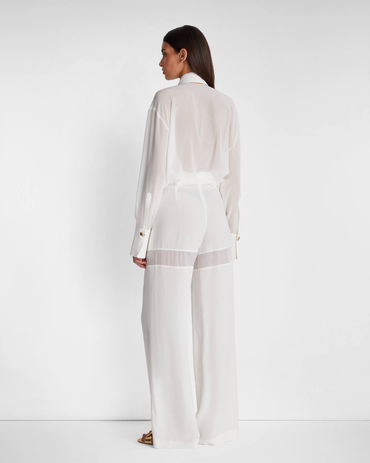 Silk shirt with orchids | hide_category | Genny