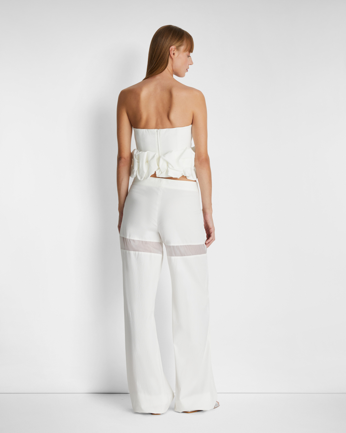 Ruched crop top | | Genny