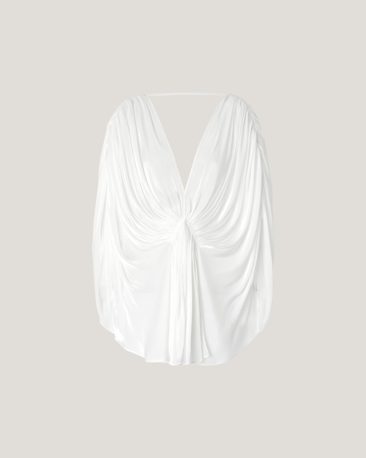 Draped top with raglan sleeves | | Genny