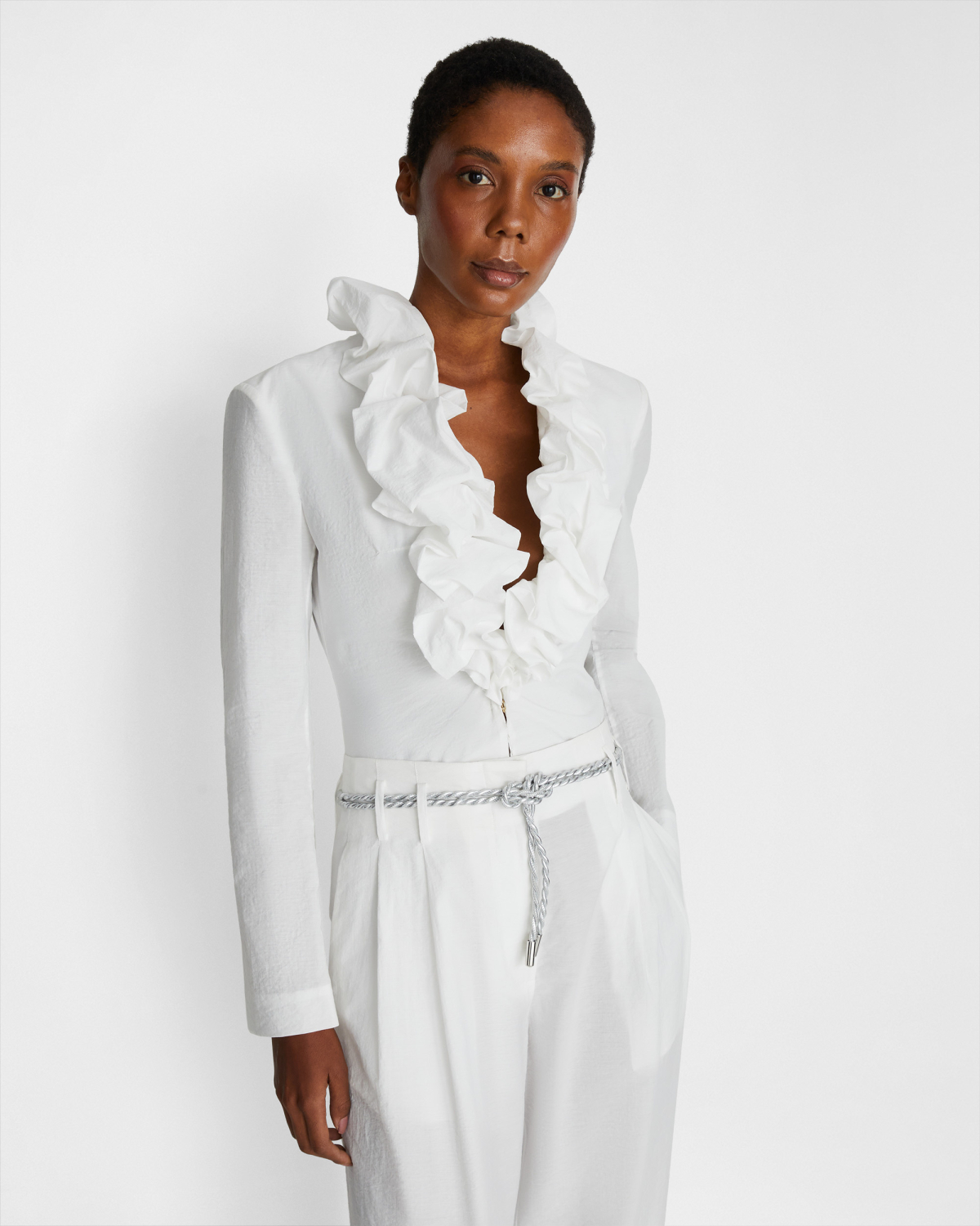 Sustainable fabric jacket | | Genny