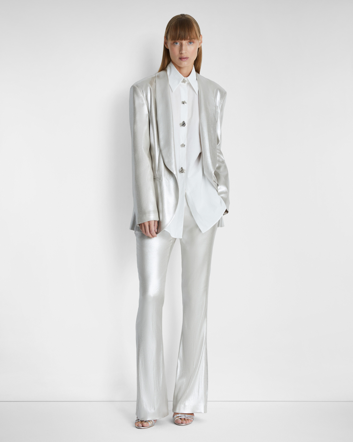 Blazer with shawl lapels | | Genny
