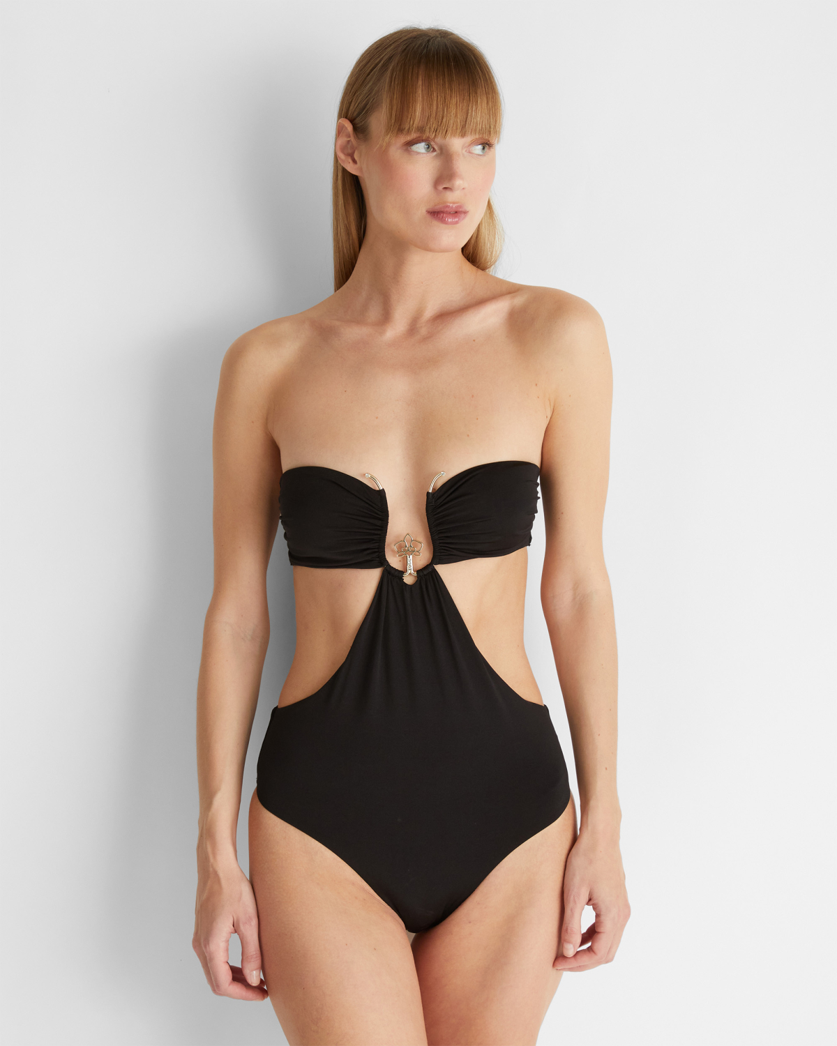 Swimsuit with orchid | Beachwear, Ready to Wear | Genny