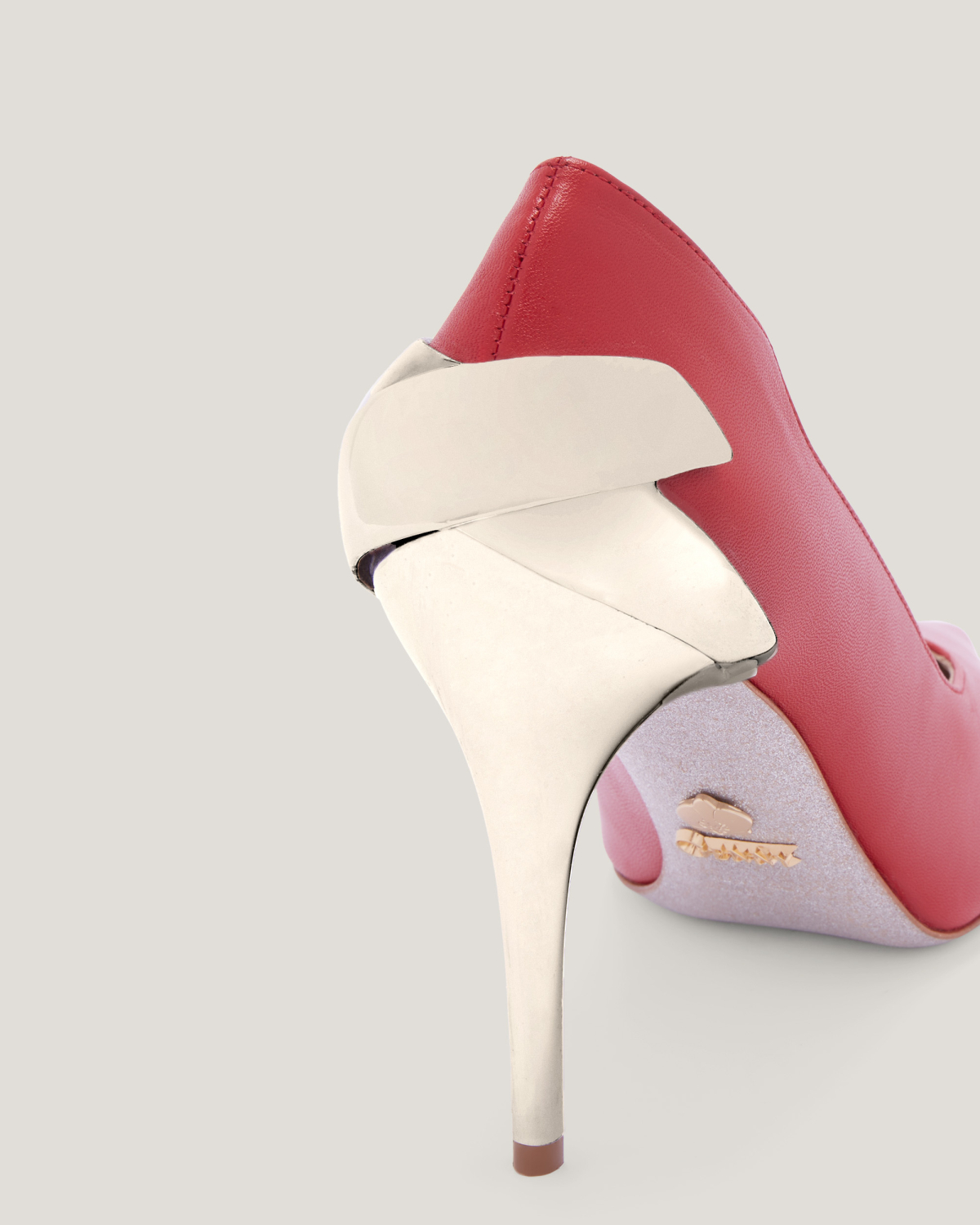 Nappa leather X pumps | | Genny
