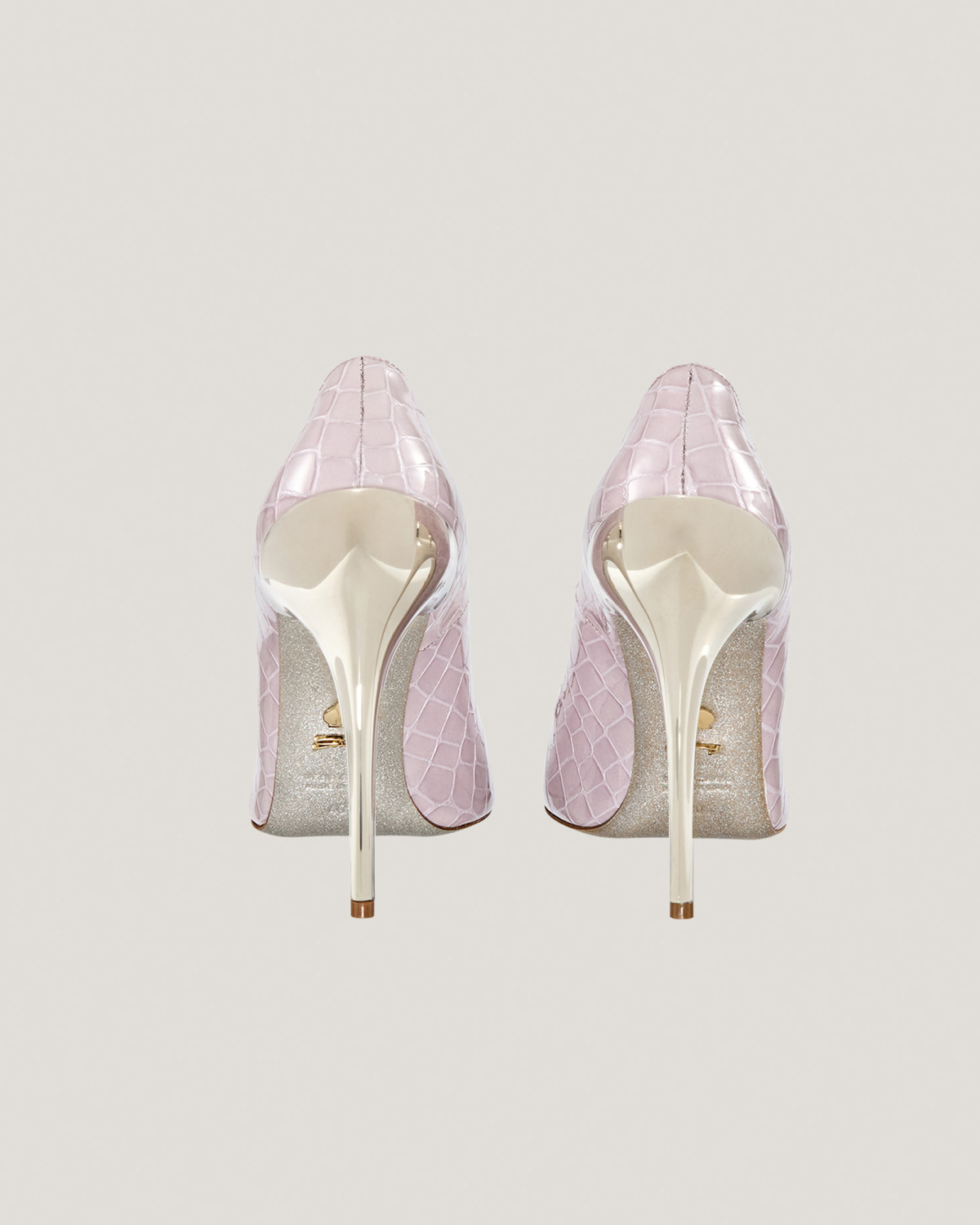 Crocodile leather Orchid pumps | Pumps, Fall Winter 2025 | Genny