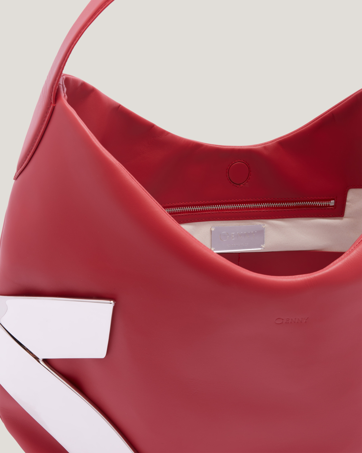 Large nappa leather X bag | | Genny