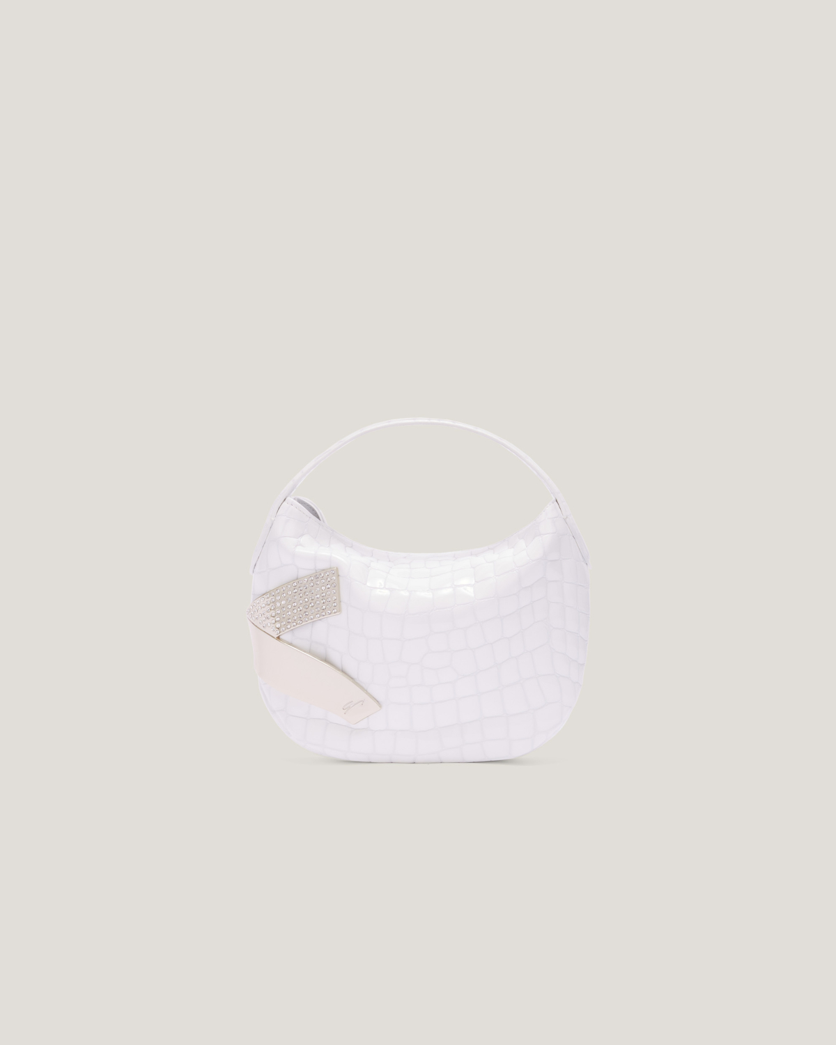 Small crocodile leather X bag | Bags, Fall Winter 2025 | Genny