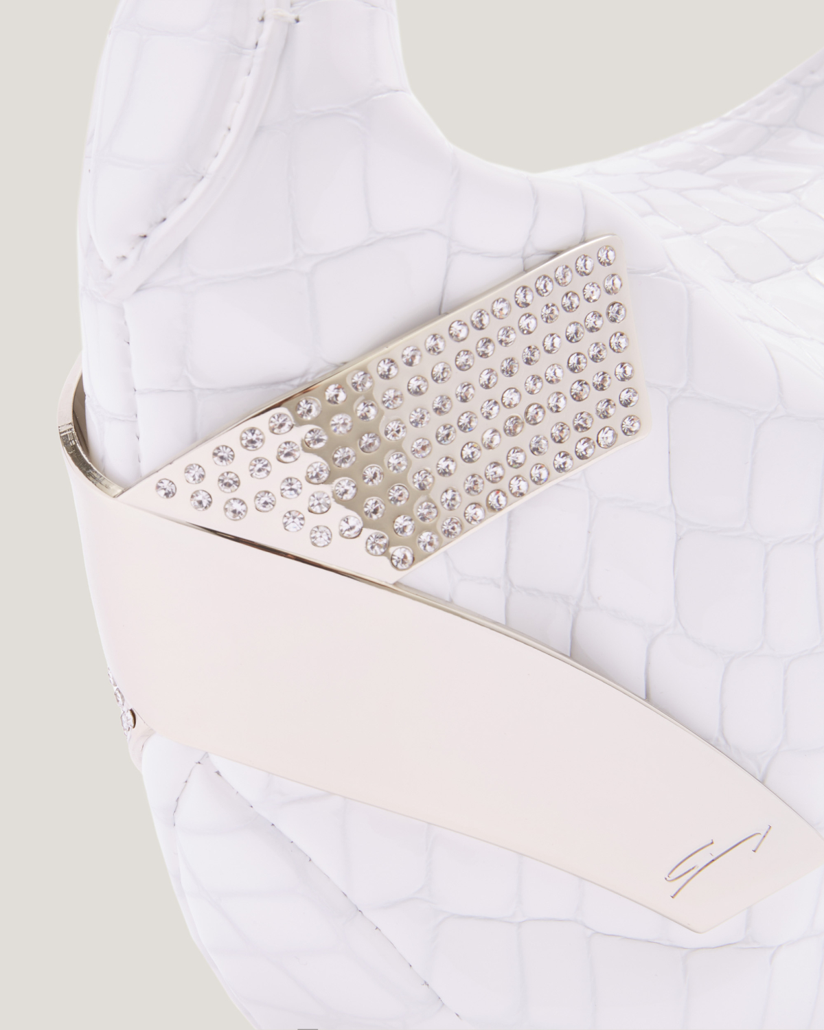 Small crocodile leather X bag | Bags, Fall Winter 2025 | Genny