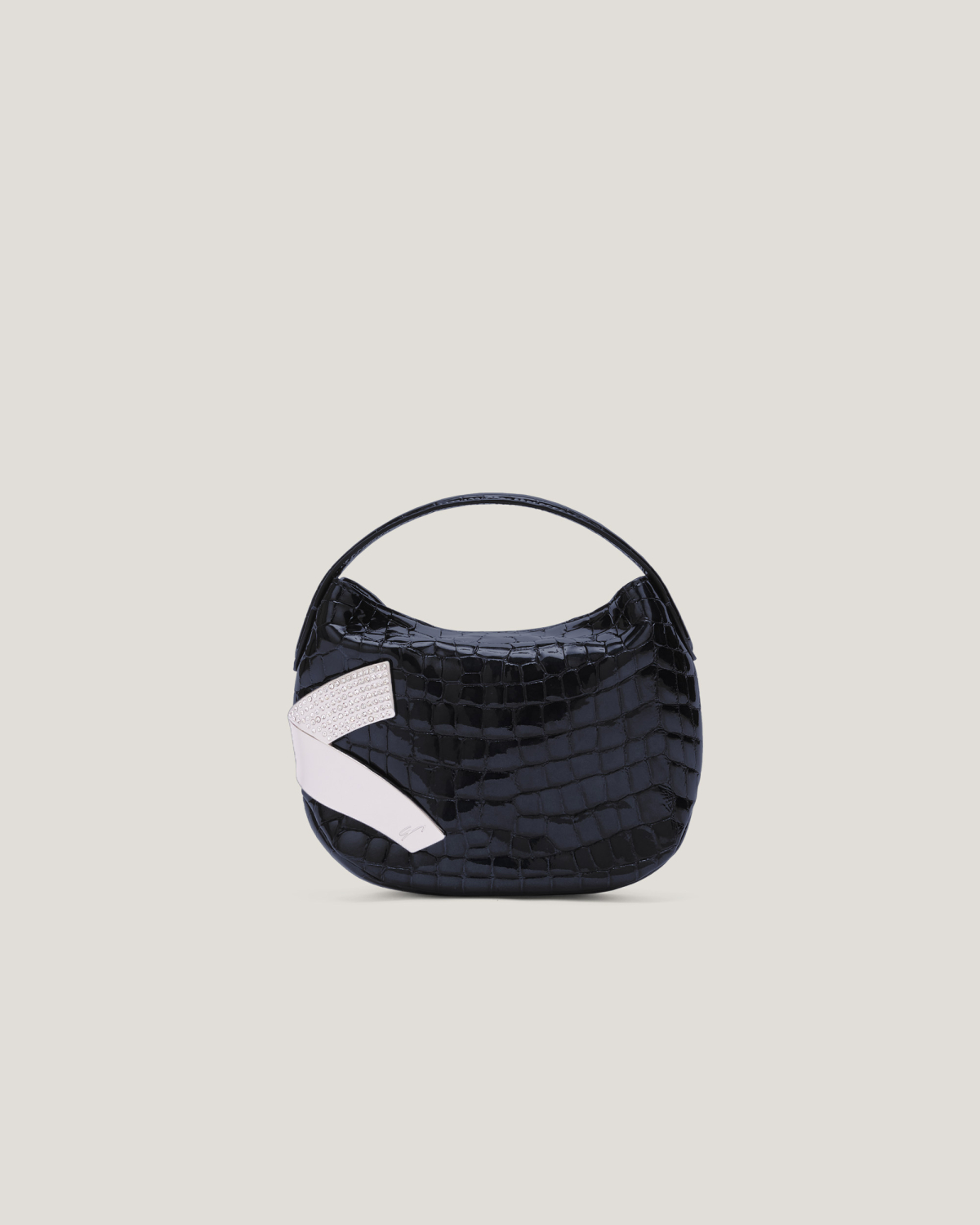 Small crocodile leather X bag | Bags, Fall Winter 2025 | Genny