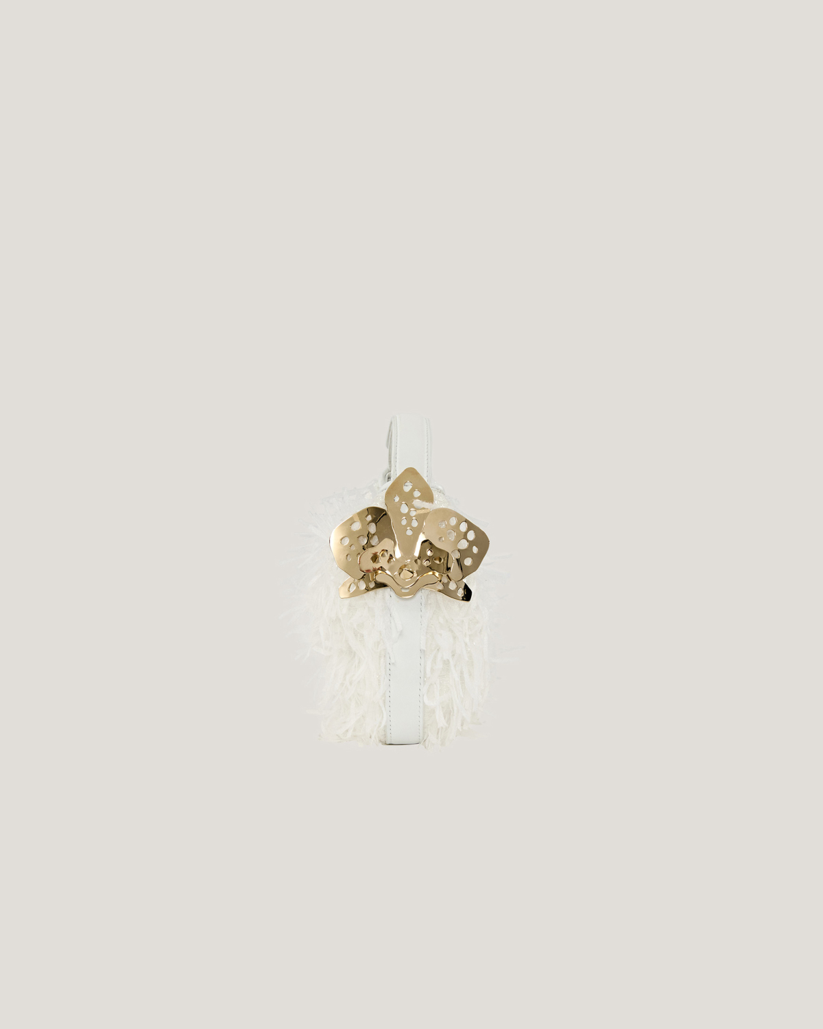 Mini Fortune bag with feather effect | Bags, Fortune Bag, Fall Winter 2025, Ceremony Bags, Highlights | Genny