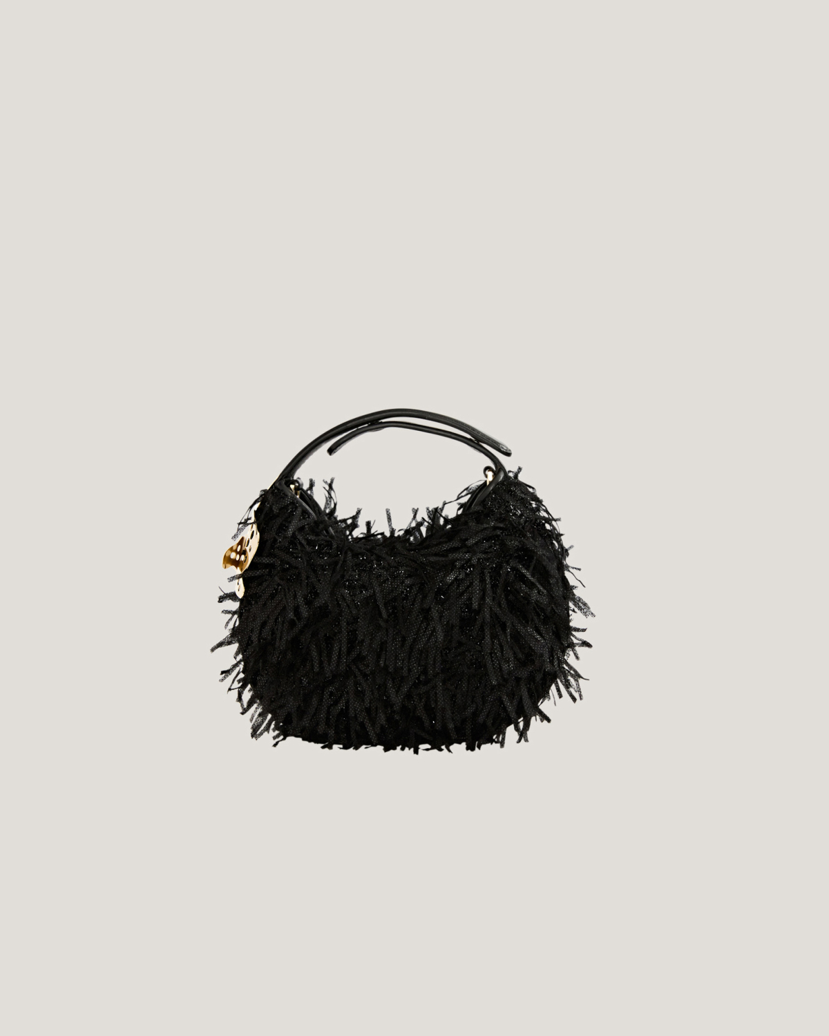 Mini Fortune bag with feather effect | Bags, Fortune Bag, Fall Winter 2025, Ceremony Bags, Highlights | Genny