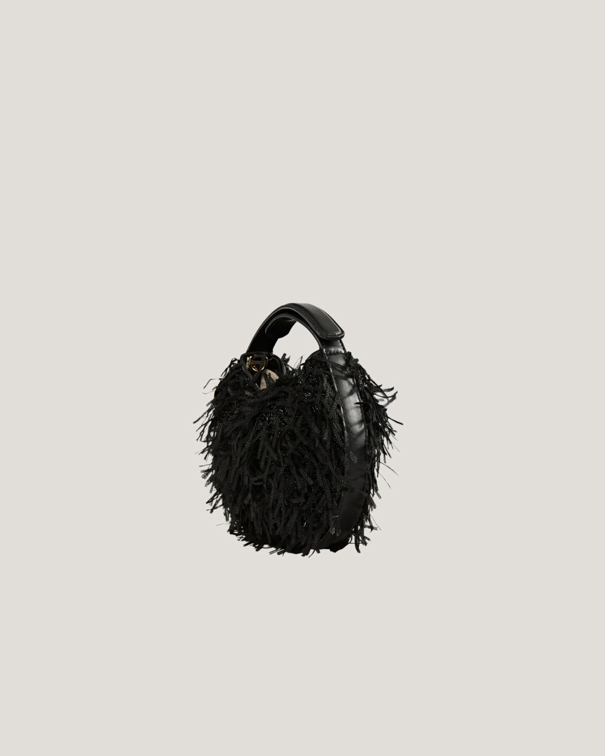 Mini Fortune bag with feather effect | Bags, Fortune Bag, Fall Winter 2025, Ceremony Bags, Highlights | Genny