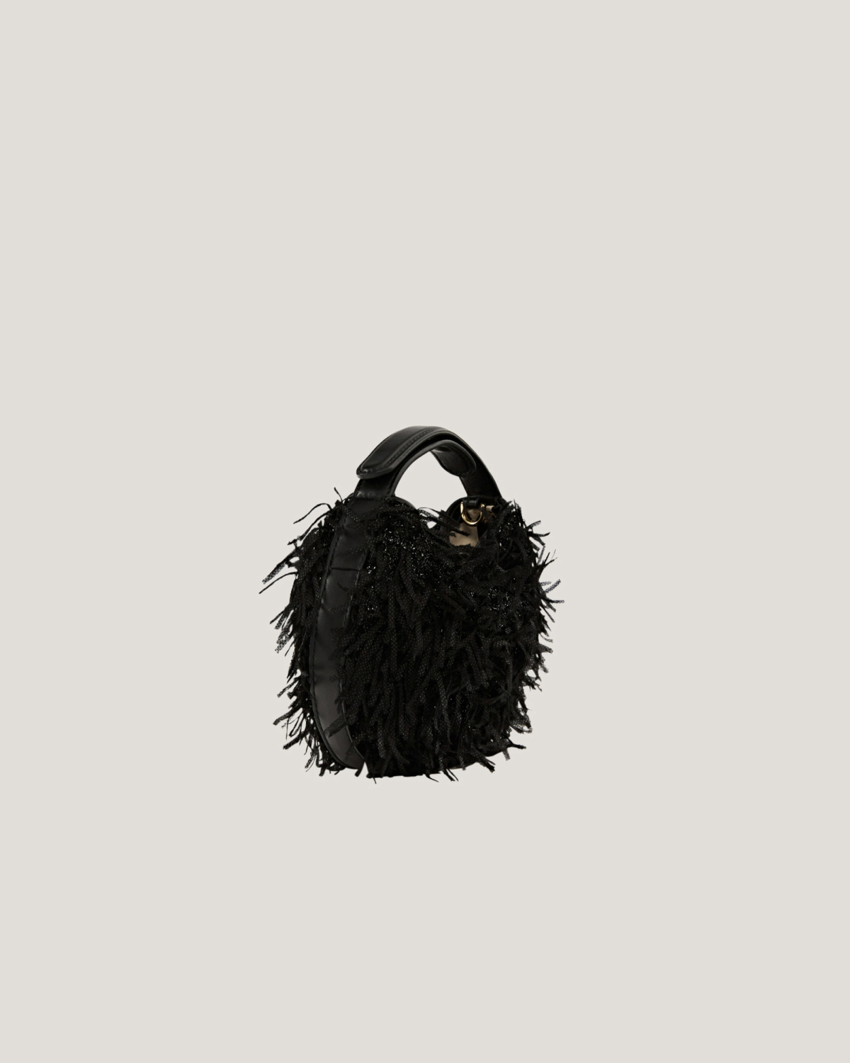 Mini Fortune bag with feather effect | Bags, Fortune Bag, Fall Winter 2025, Ceremony Bags, Highlights | Genny