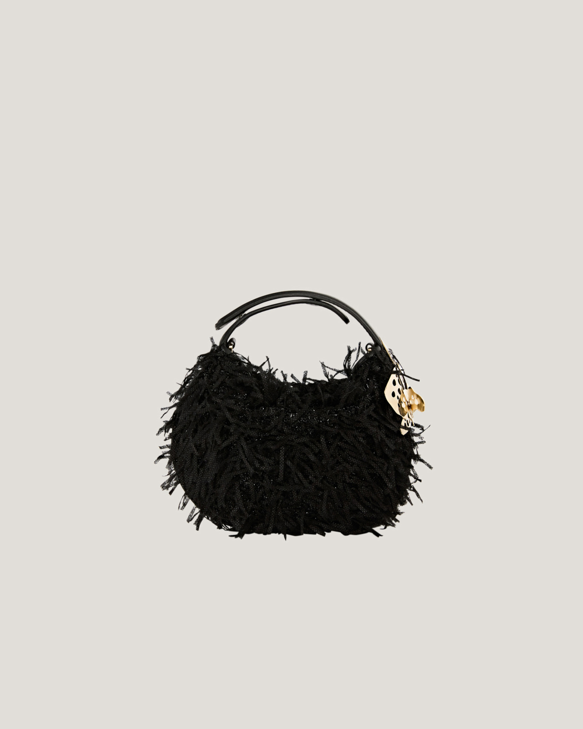 Mini Fortune bag with feather effect | Bags, Fortune Bag, Fall Winter 2025, Ceremony Bags, Highlights | Genny