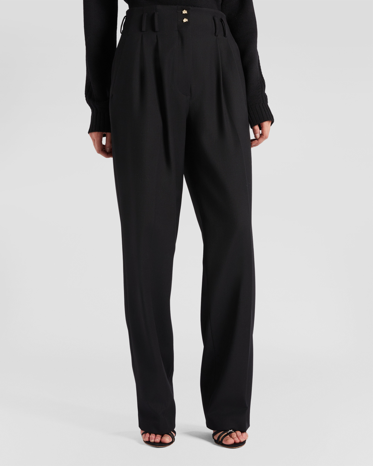 Wide-leg wool pants | Fall Winter 2025 | Genny