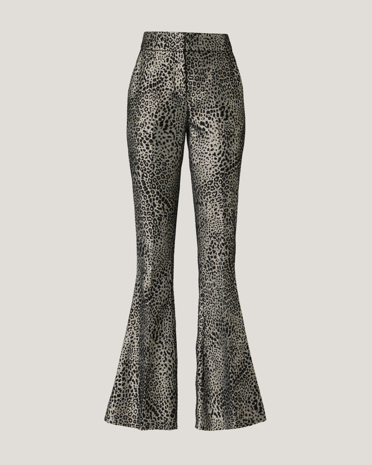 Animalier lurex jacquard pants | Fall Winter 2025 | Genny