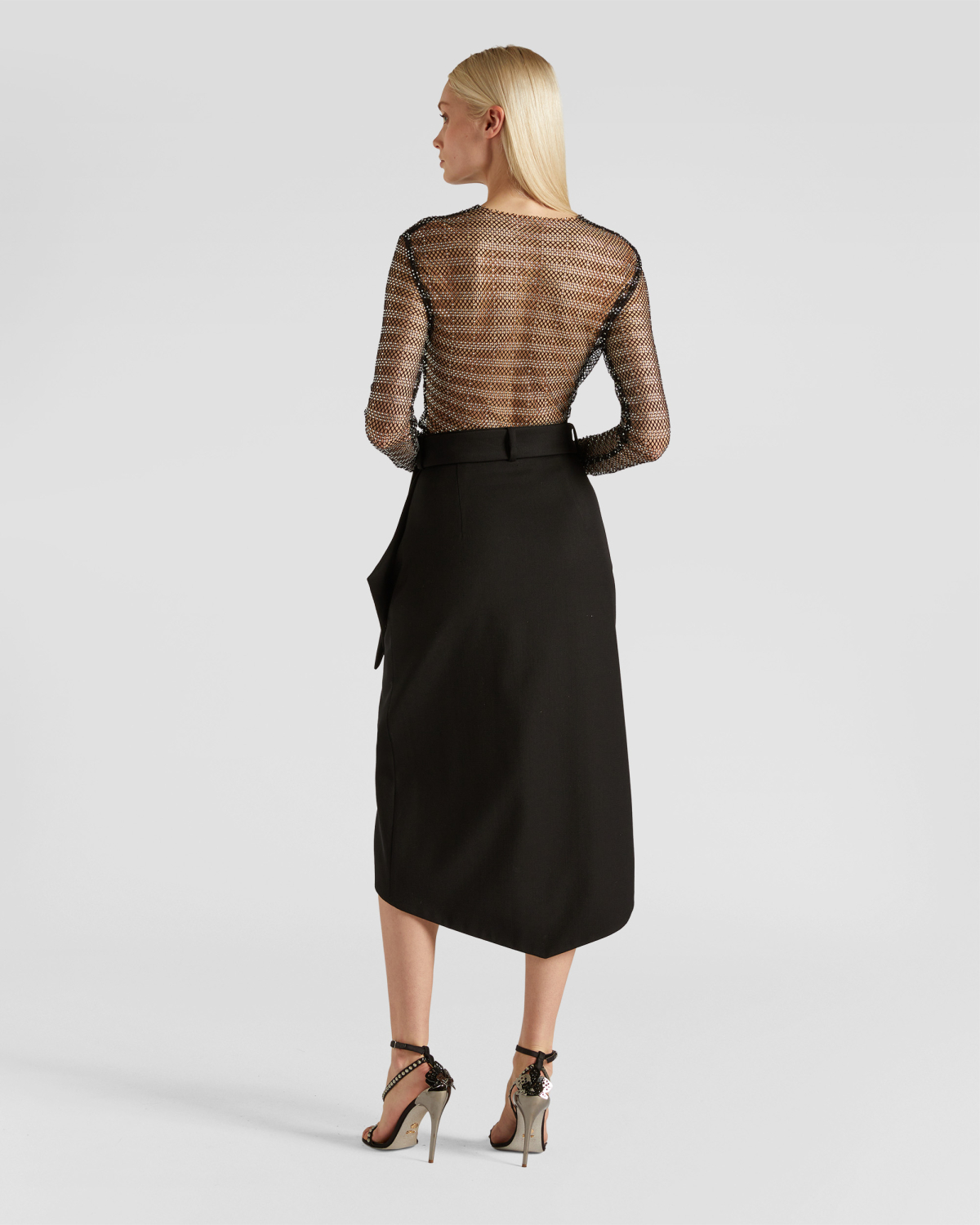 Wrap wool-blend skirt | Fall Winter 2025 | Genny