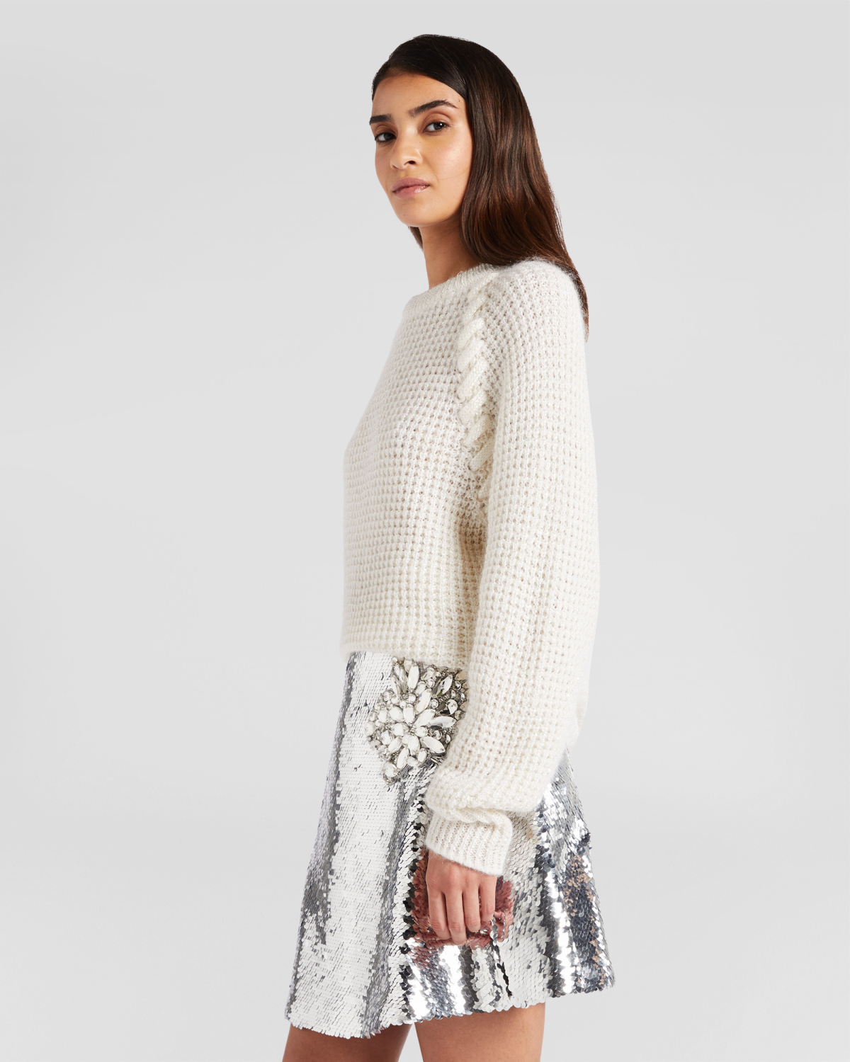 Raglan Crew Neck Sweater | Sweaters, Fall Winter 2025 | Genny