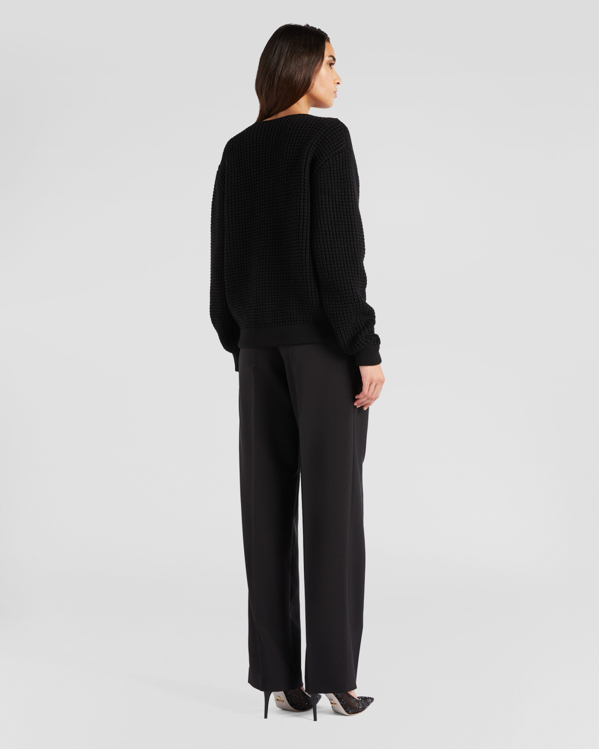 Sweater with rhinestone neckline | Sweaters, Fall Winter 2025, Strass | Genny