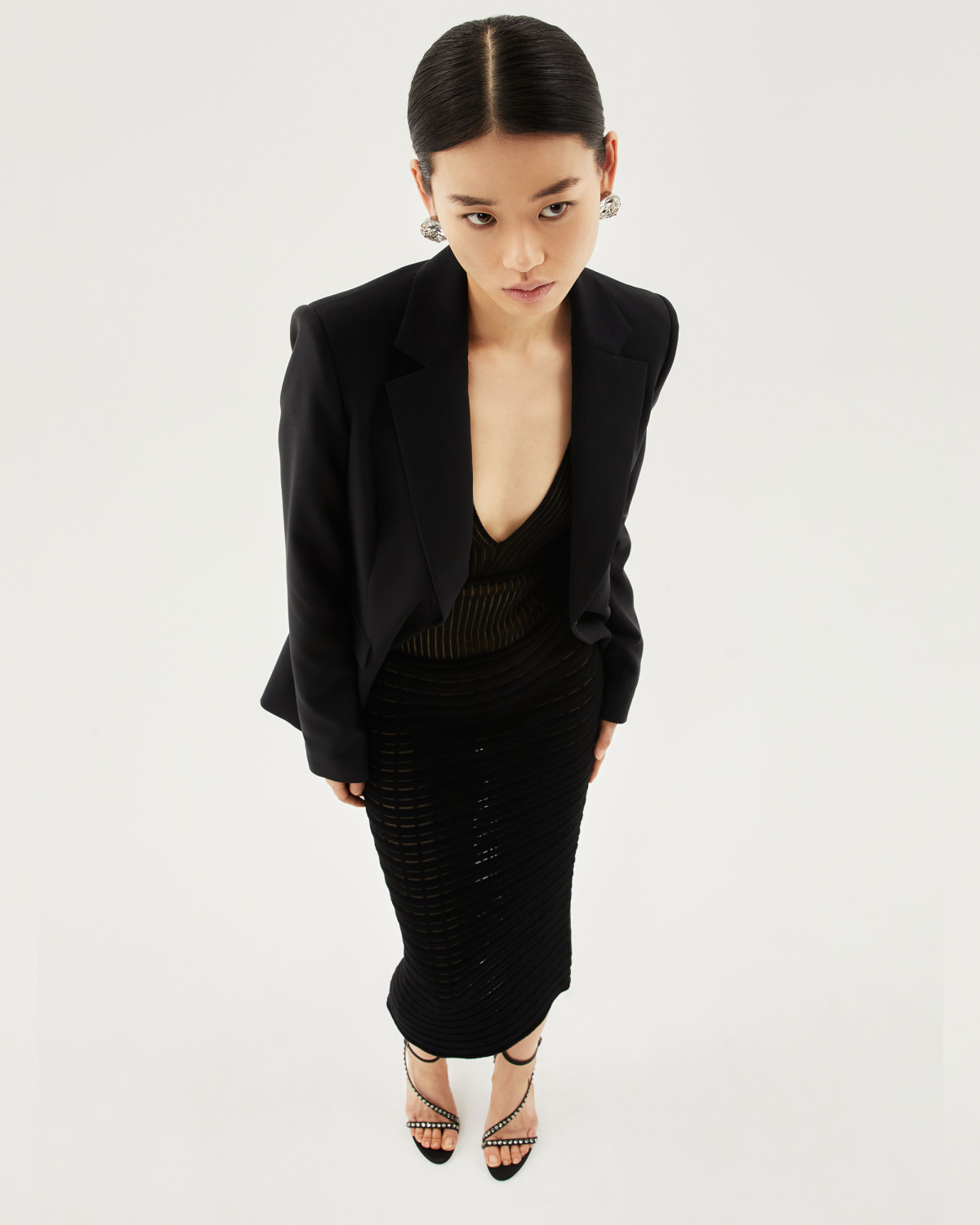 Blockchain knit dress | Knitted dresses, Dresses, Fall Winter 2025 | Genny