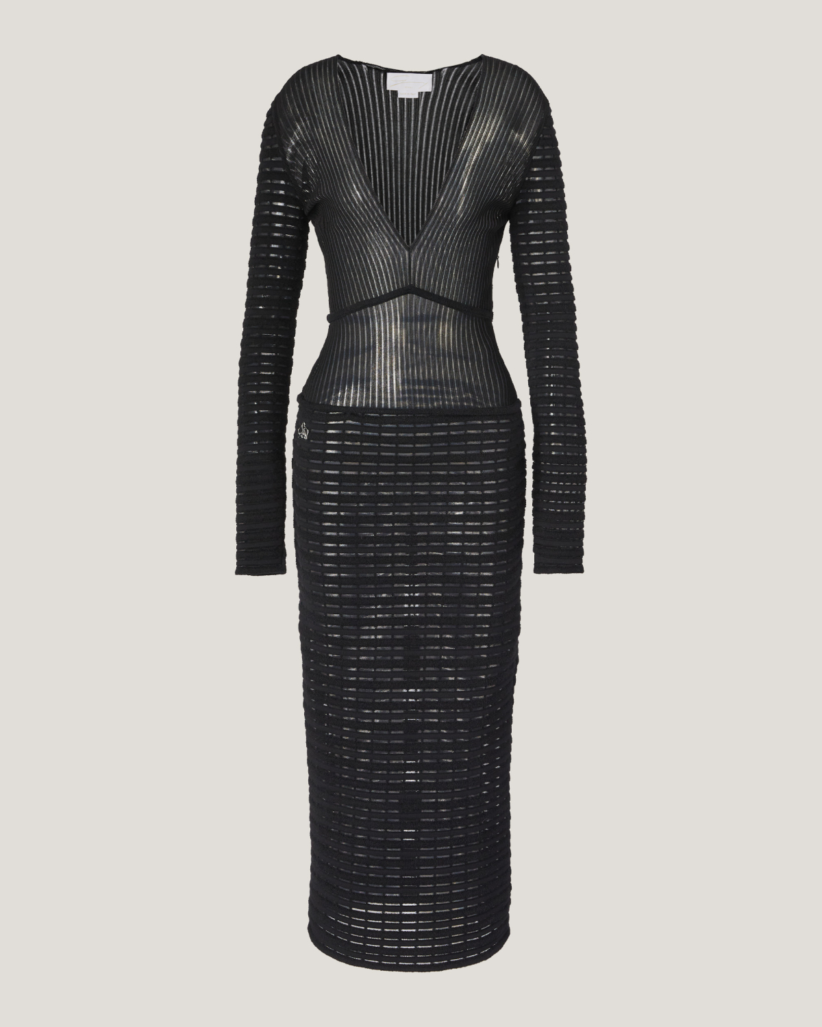 Blockchain knit dress | Knitted dresses, Dresses, Fall Winter 2025 | Genny