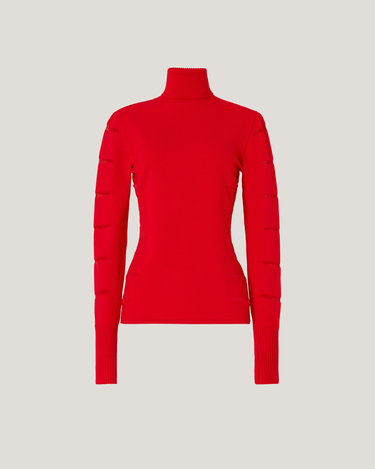 Sweater with High Neck and Sheer Details | Sweaters, Sweaters, Fall Winter 2025 | Genny