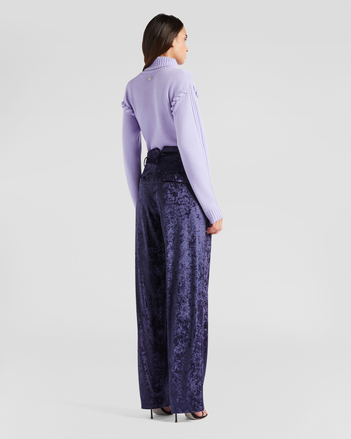 Wool turtleneck with tubular stitching | Sweaters, Sweaters, Fall Winter 2025 | Genny