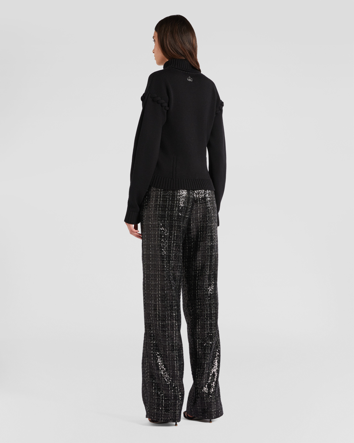 Wool turtleneck with tubular stitching | Sweaters, Sweaters, Fall Winter 2025 | Genny