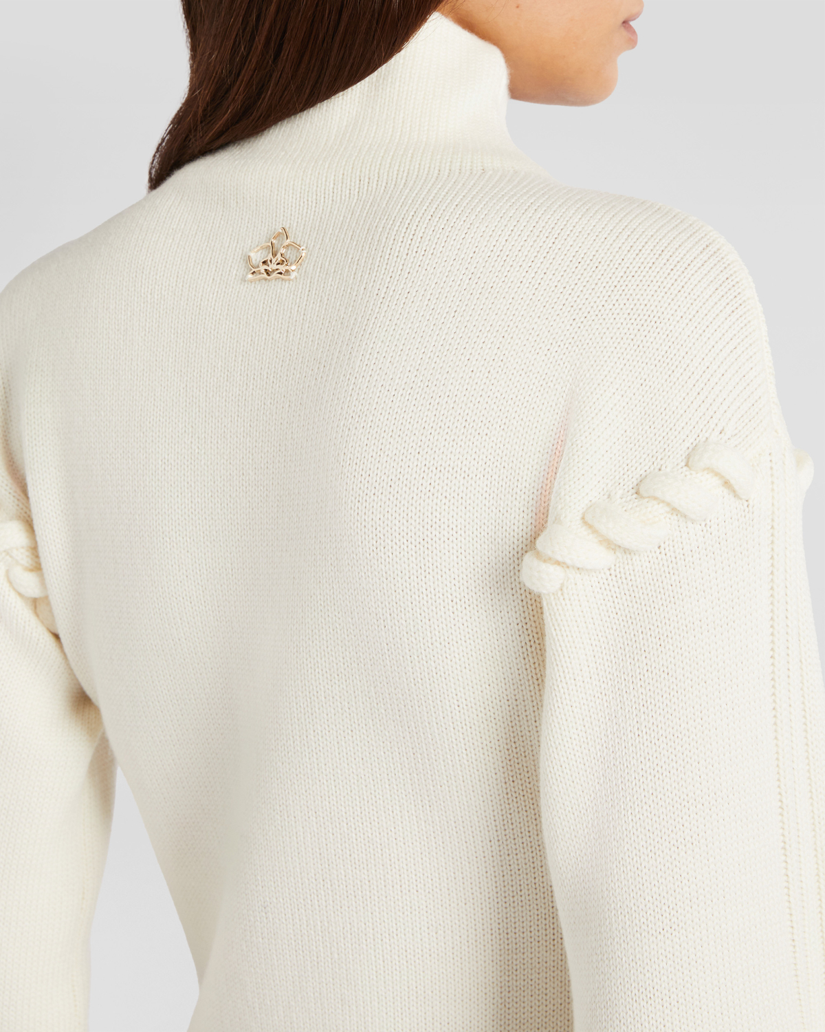 Wool dress with tubular stitching | Knitted dresses, Sweaters, Dresses, Fall Winter 2025 | Genny