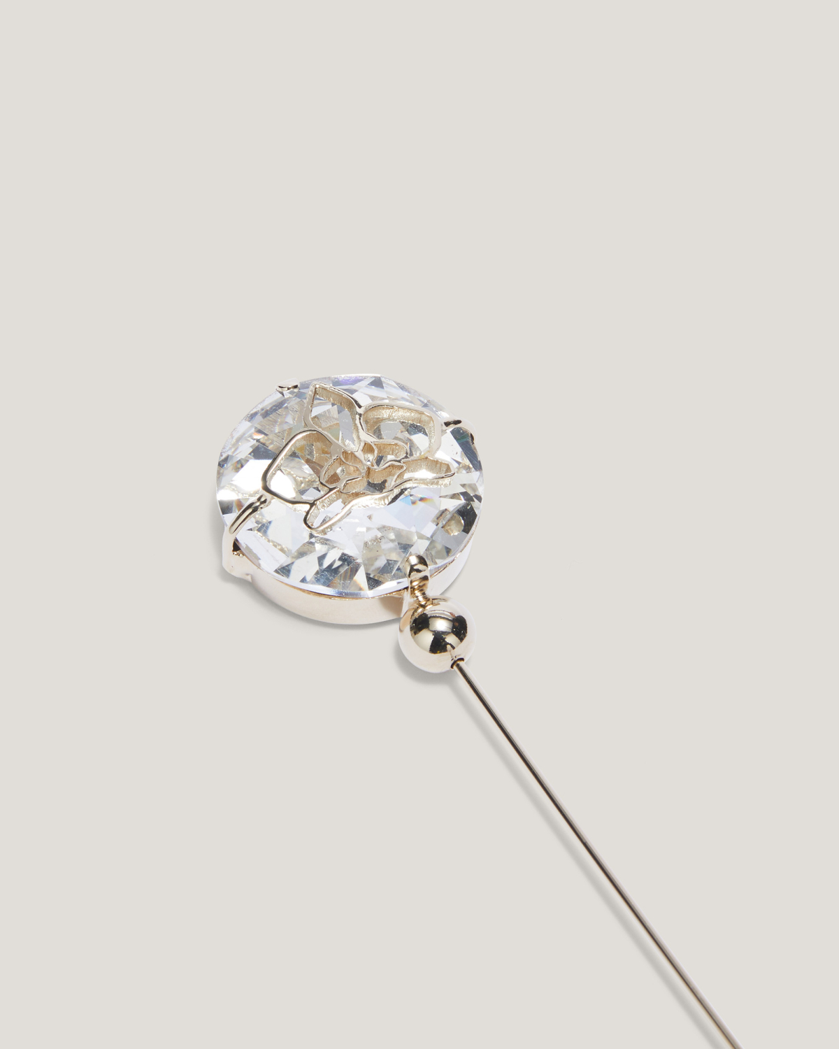 Rhinestone Orchid brooch | Jewelry, Brooches, Fall Winter 2025, Accessories | Genny