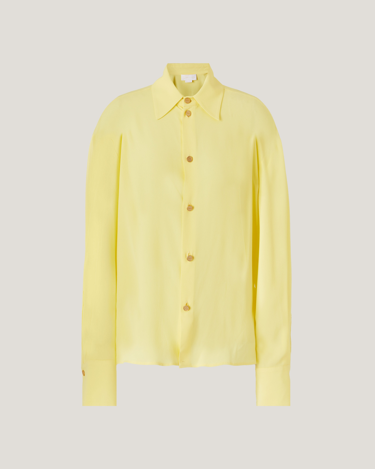 Silk-blend shirt | Fall Winter 2025 | Genny