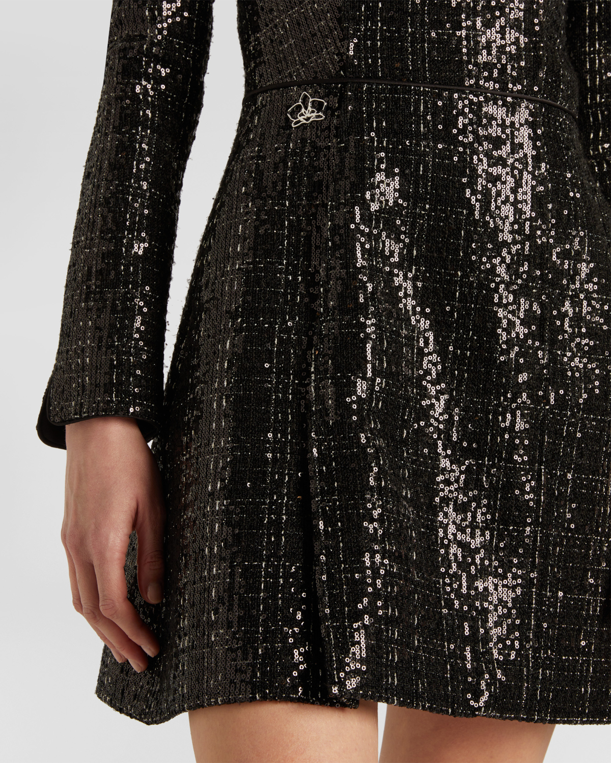 Tweed mini dress with sequins | Fall Winter 2025 | Genny