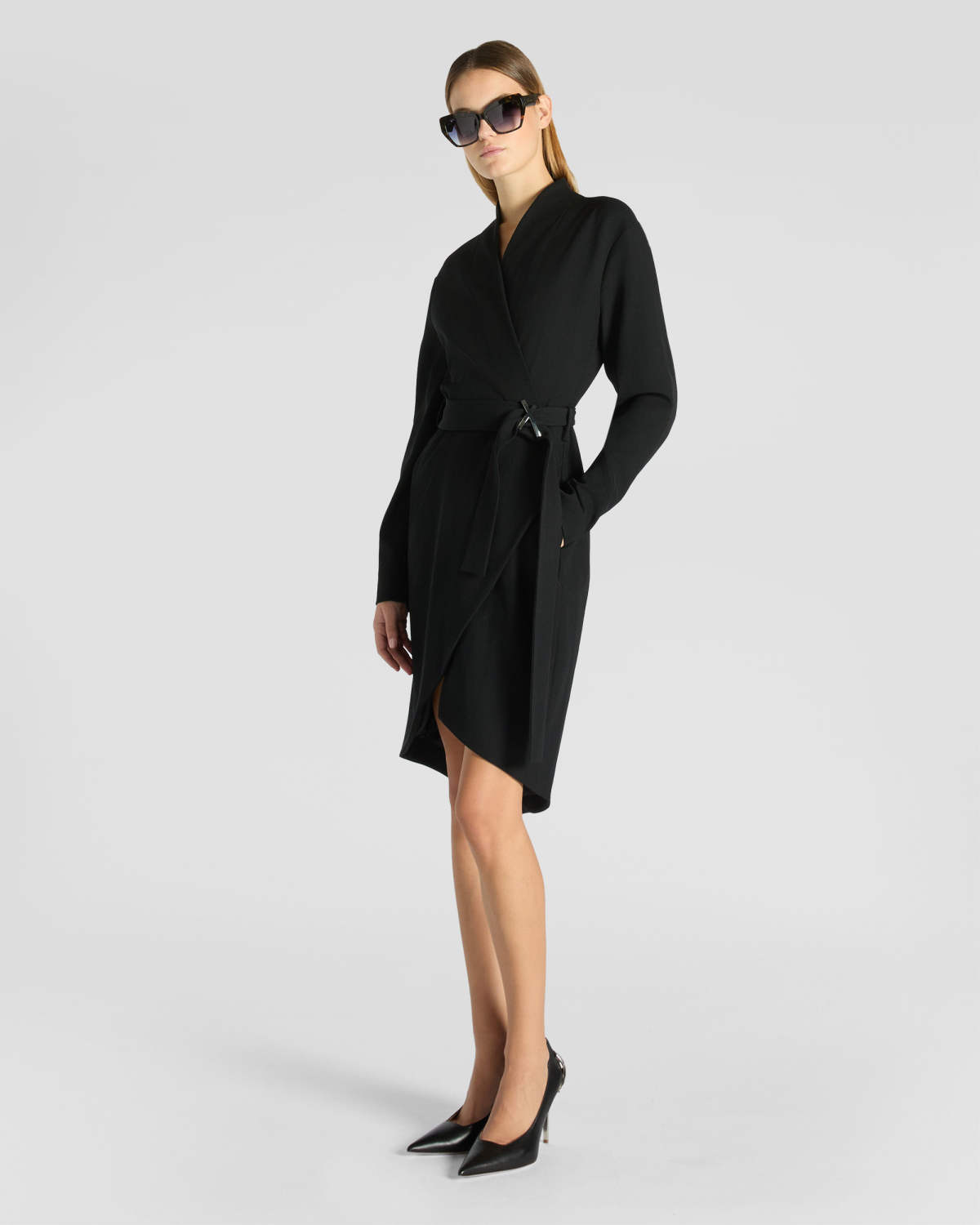 Wrap wool dress | Fall Winter 2025 | Genny