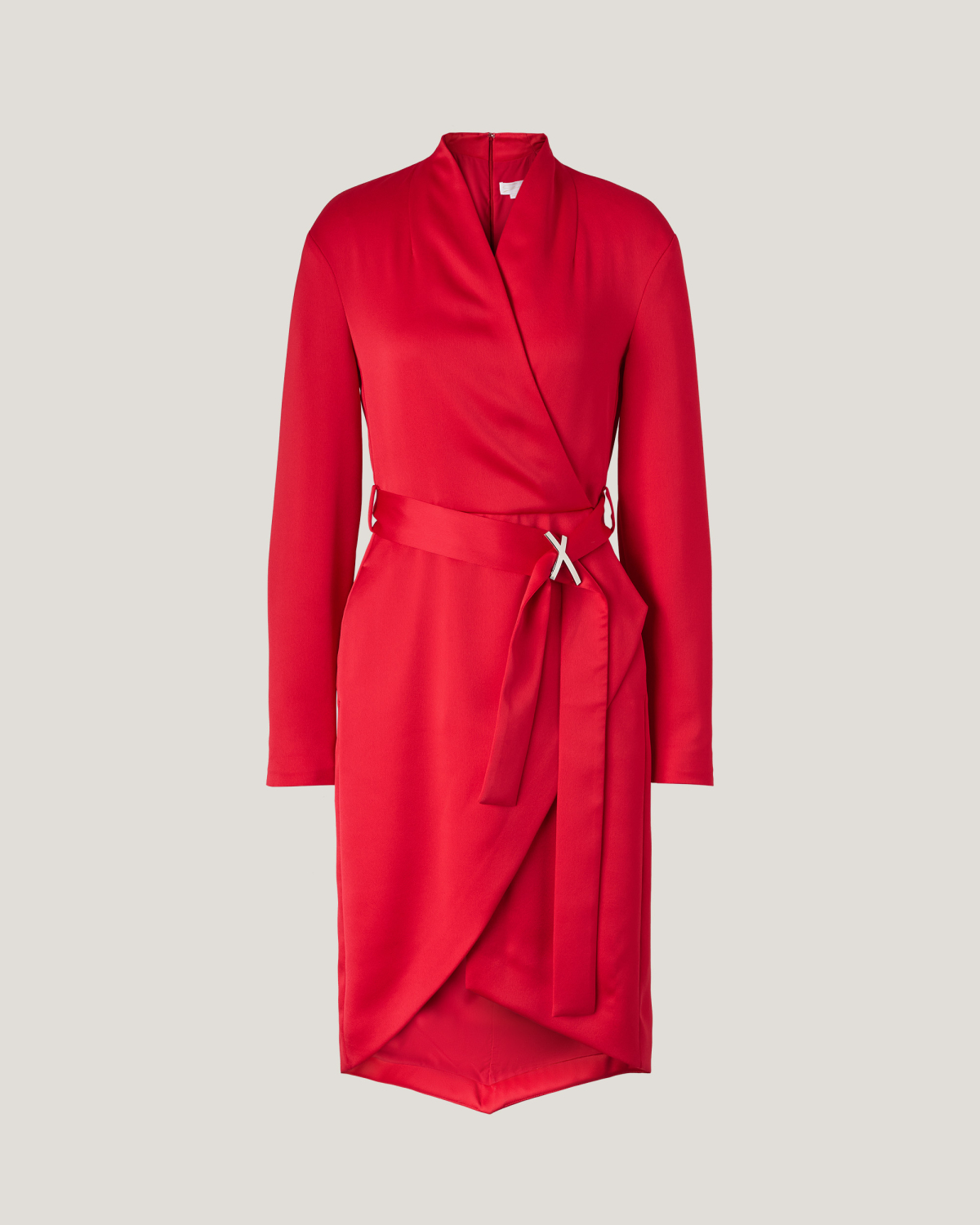 Wrap satin dress | Fall Winter 2025 | Genny