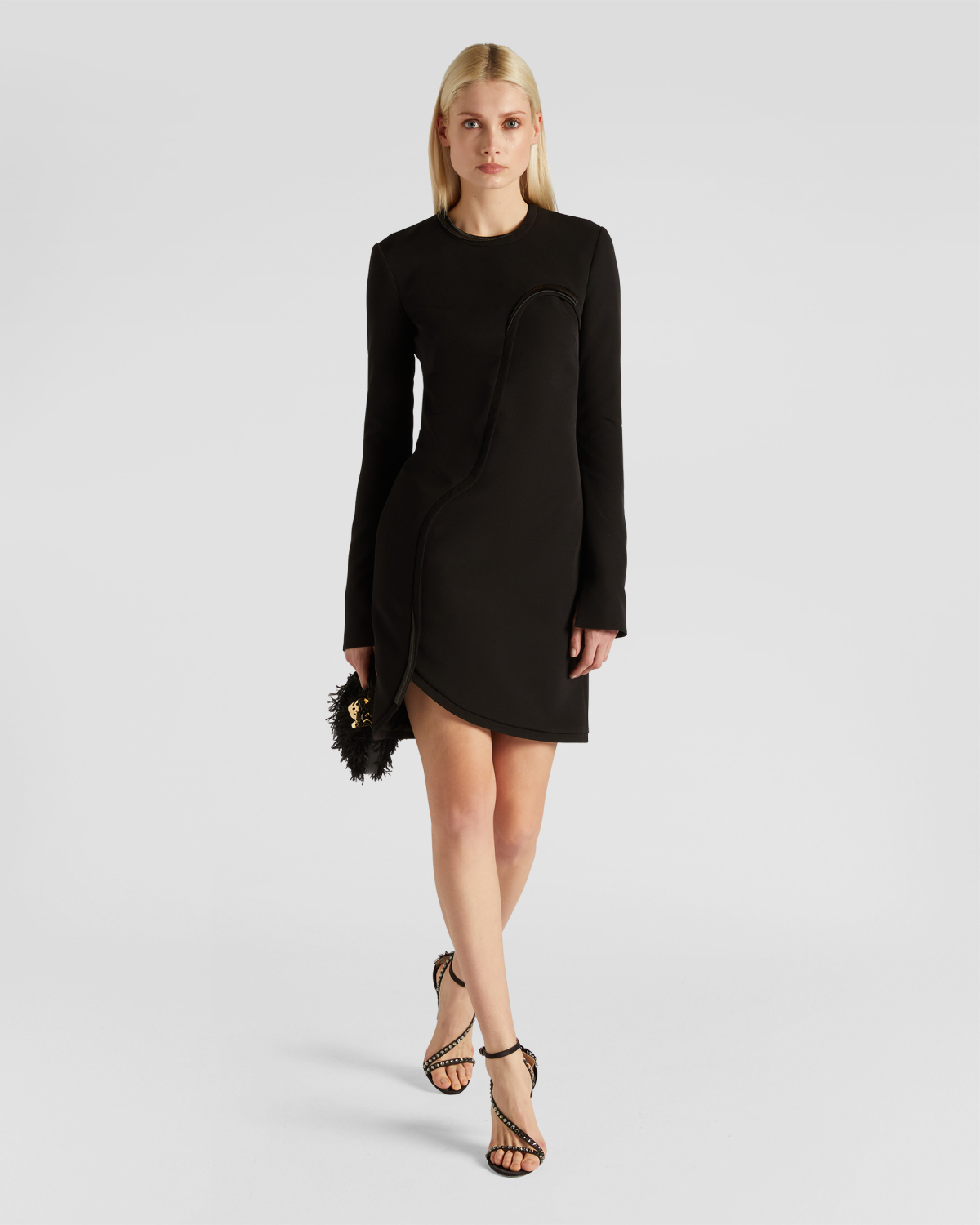 Cady mini dress with pattern | Fall Winter 2025 | Genny