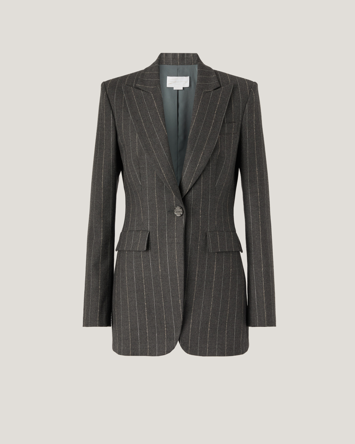 Pinstripe wool jacket | Fall Winter 2025 | Genny
