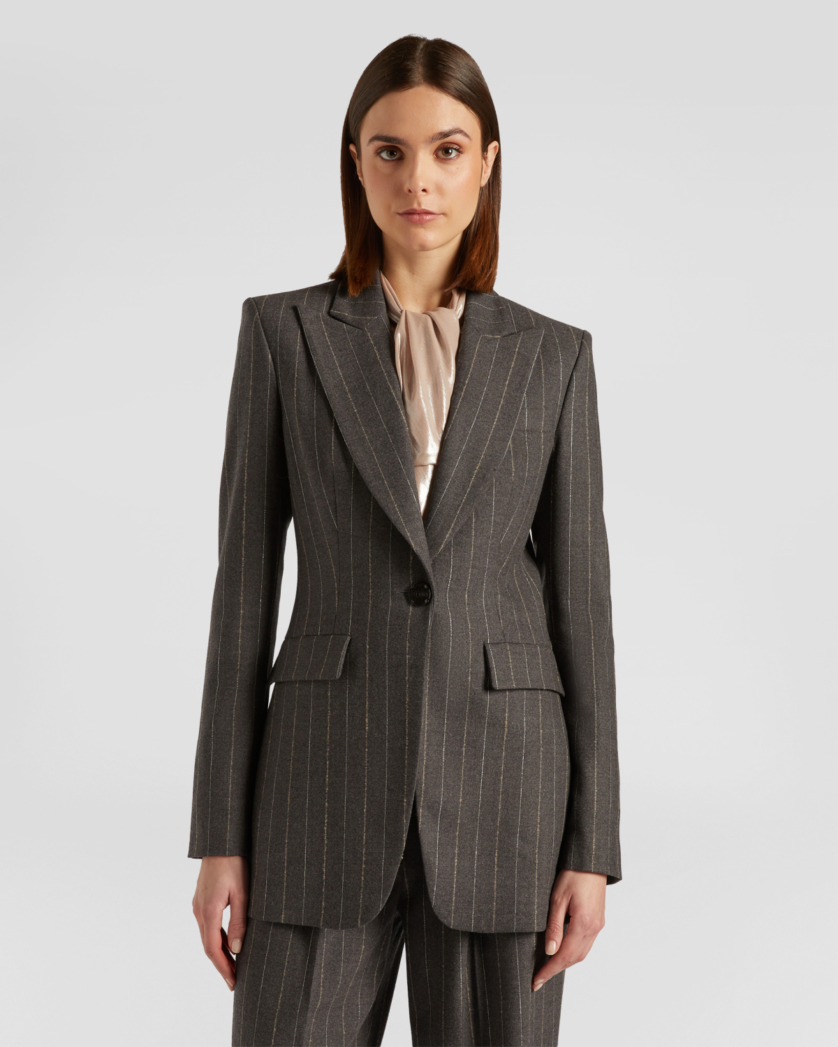 Pinstripe wool jacket | Fall Winter 2025 | Genny