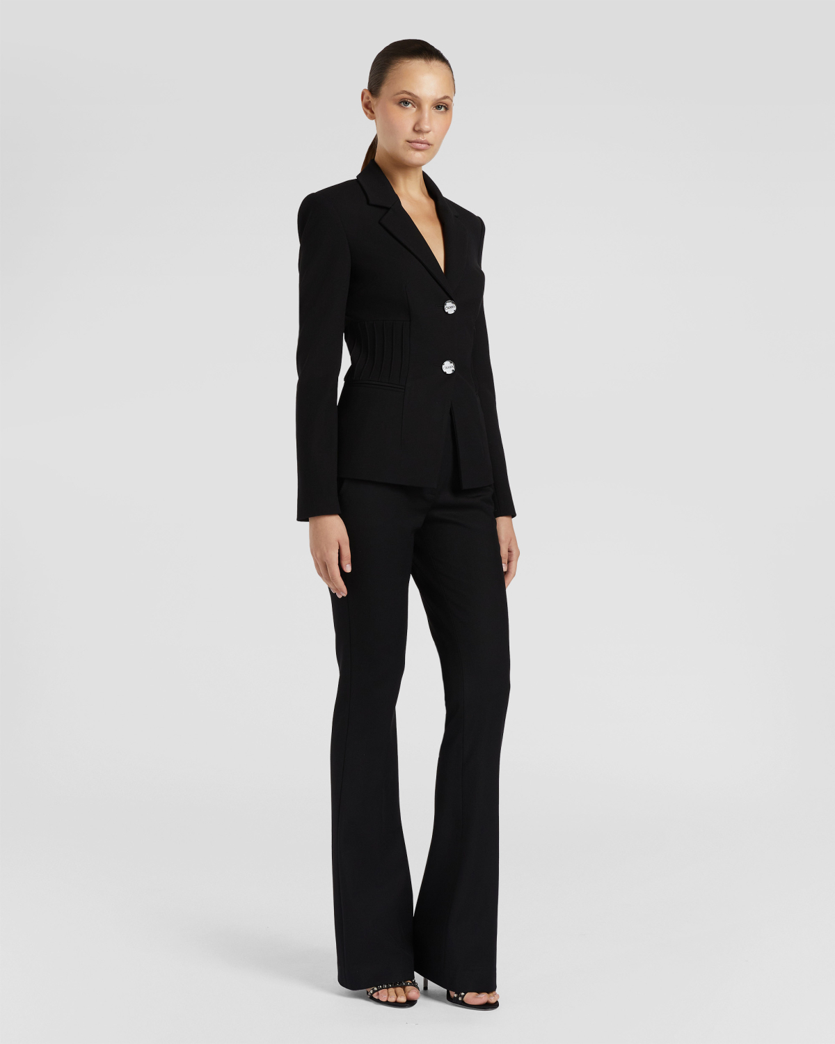Black tailored jacket | Fall Winter 2025 | Genny