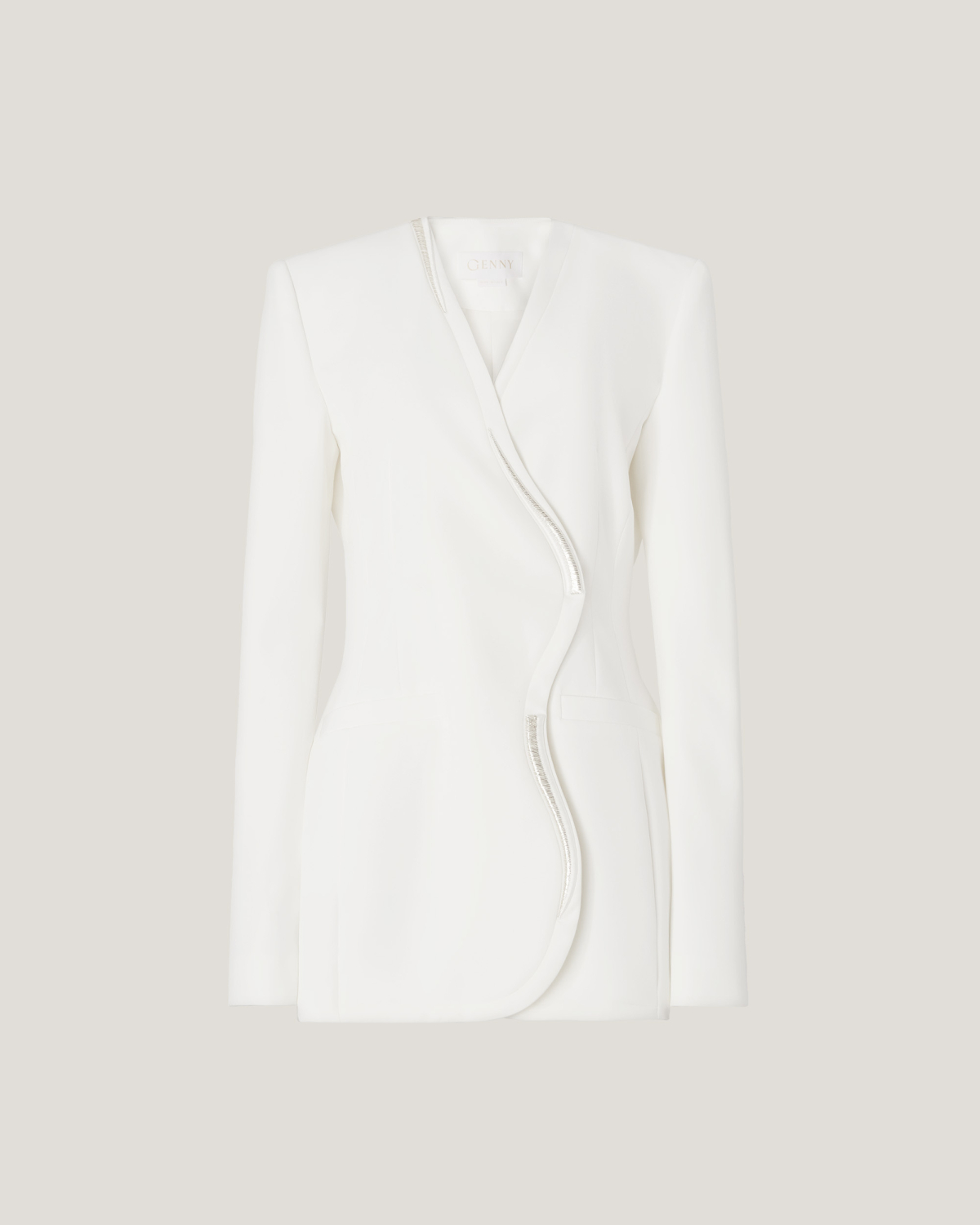 Blazer with Shimmering Embroidery | Fall Winter 2025 | Genny