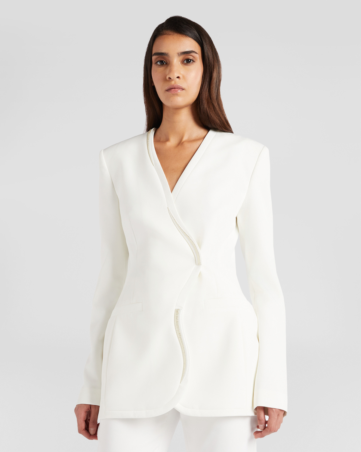 Blazer with Shimmering Embroidery | Fall Winter 2025 | Genny
