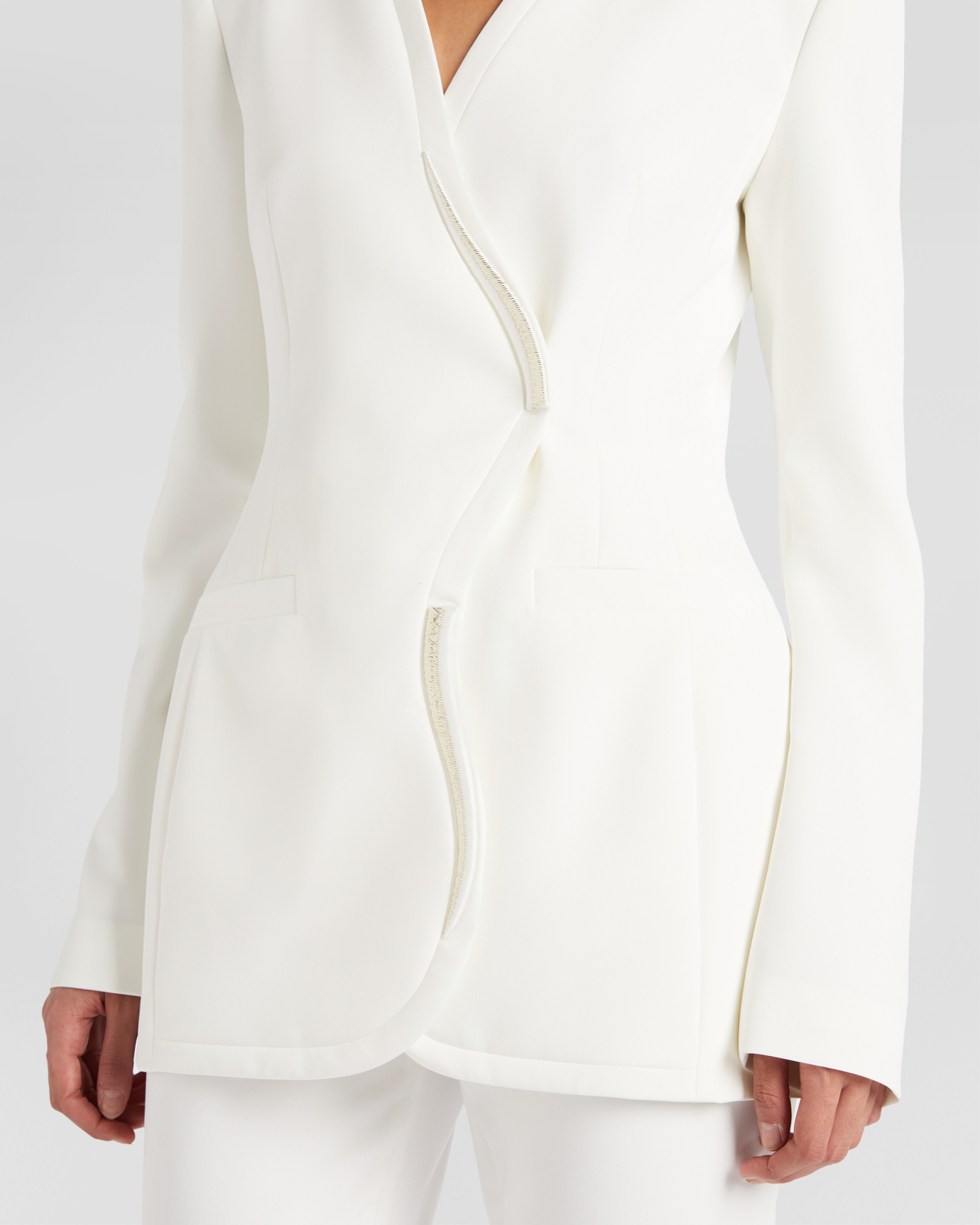 Blazer with Shimmering Embroidery | Fall Winter 2025 | Genny