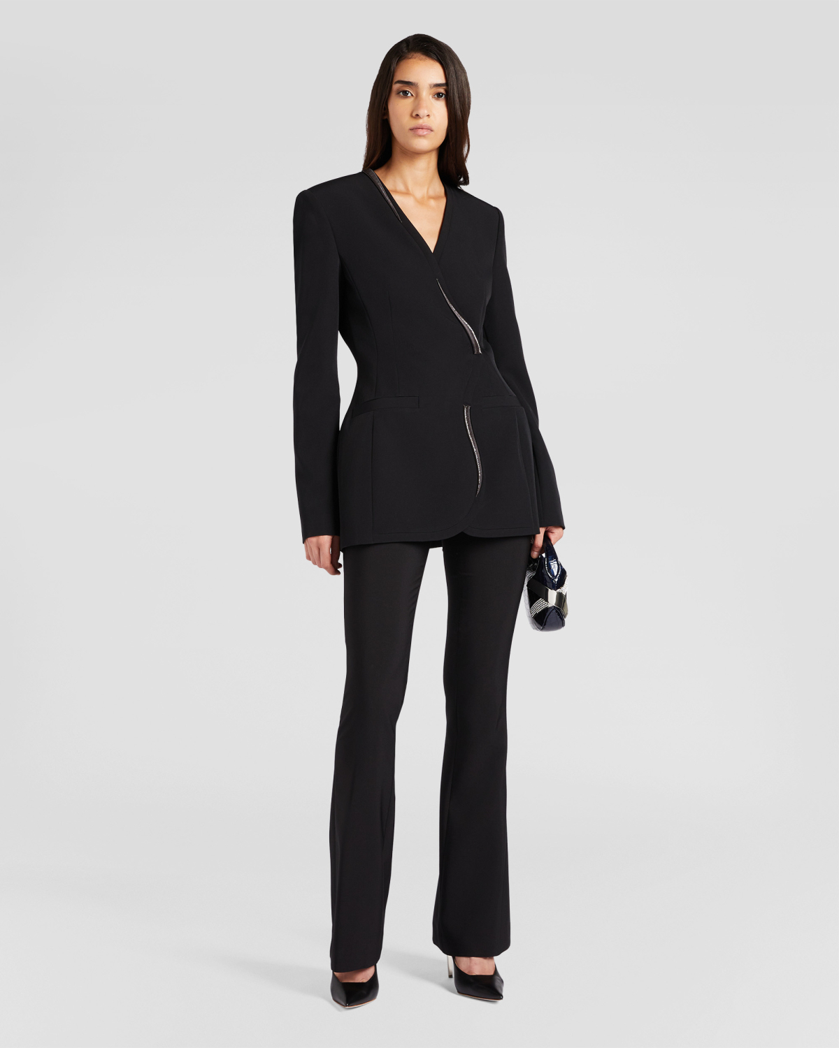 Blazer with Shimmering Embroidery | Fall Winter 2025 | Genny