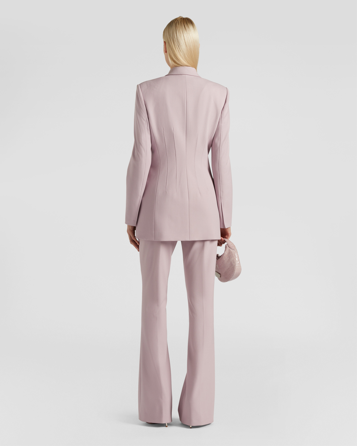 Long double-breasted wool-blend blazer | Fall Winter 2025 | Genny